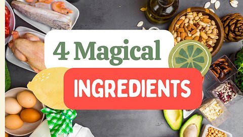 4 Magical Ingredients for Your Health Journey | New Me Ahead! 🌱