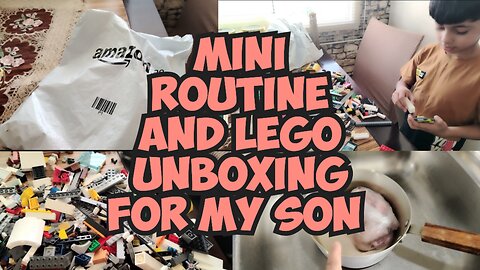 Daily Routine Vlog & LEGO Unboxing for My Son| My Routine in UAE Sharjah | Tuba Durrani C&M