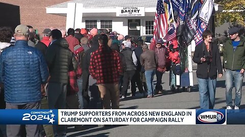 New Englanders voice their support for Donald Trump ahead of his rally in Claremont
