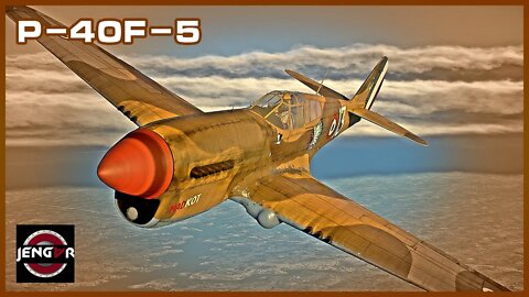 Aint She Lovely! P-40F-5 Lafayette! - France - War Thunder Premium Review!
