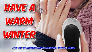 LQTTEK 10000mAh Hand Warmer Power Bank