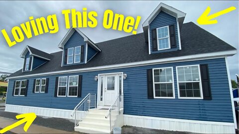 YES, YES, YES! I am LOVING this 2 STORY MODULAR HOME Right Here! | Home Tour