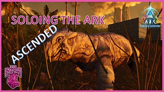 Taming Lystrosaurus and Mammoth Soloing ARK Ascended Ep. 77
