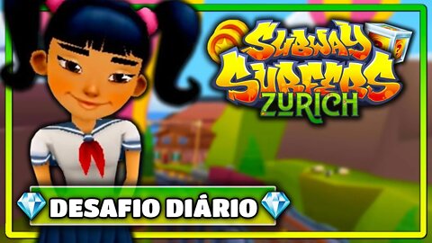 Subway Surfers Zurich 2020 | Desafio Diário com a Harumi