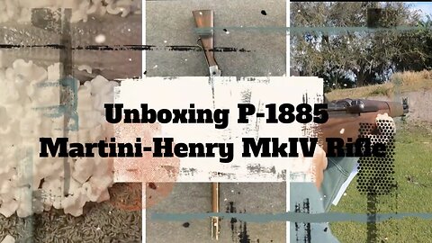 1885 Martini Henry MkIV Rifle
