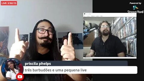 Três Barbudões uma Pequena Live