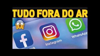 WhatsApp fora do ar: Instagram e Facebook caiu, VENHA PARA O OUTRO GRUPO | @Negritinh Pelo Mundo