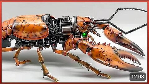 He turns dead animals into robots