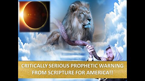 THE PROPHETIC MEANING OF 8TH APRIL SOLAR ECLIPSE: LIFE SAVING INSTRUCTIONS FOR GOD'S PEOPLE !