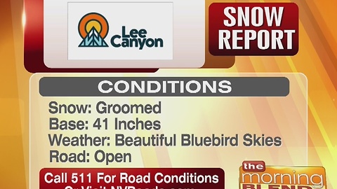 Lee Canyon Snow Report 12/30/16