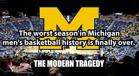 The worst season in Michigan men's basketball history is finally over.