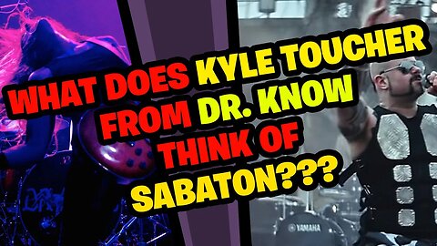KYLE TOUCHER from DR. KNOW Reacts to SABATON!
