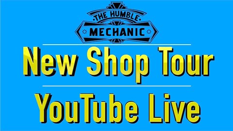 Quick Tour Of the Shop Setup YouTube LIVE