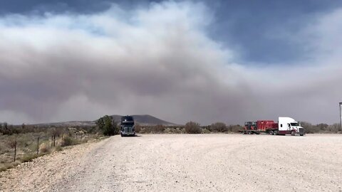 Fire near Flagstaff, AZ. 06-12-22