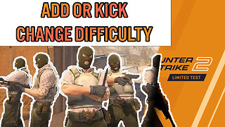 Add, Kick, Change Difficulty Of Bots in CS2