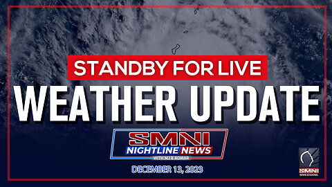 LIVE NOW: PAGASA weather update | December 13, 2023