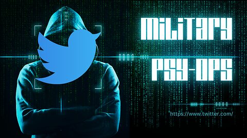 Military psy-ops through Twitter
