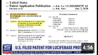 US Government's Patent Application for Luciferase Fusion Proteins Should Sound Alarm Bells