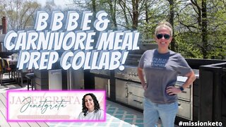 CARNIVORE AND KETO MEAL PREP | CARNIVORE AND BBBE NOODLES!! | MAKING MY FAUX PASTA SALAD | COLLAB!!