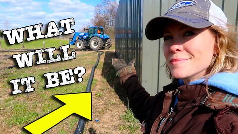HOW MUCH Can a New Holland T.5 Loader LIFT?! - Secret Shipping Container Project Renovation Video4