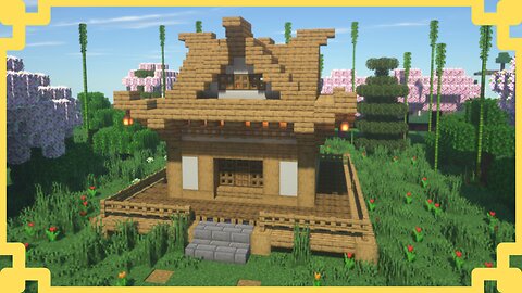 Minecraft | How to Build a Japanese Starter House