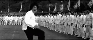 Cross kick Studio Films my favorite Bruce Lee fight scene sidekick Bob Wall Enter the Dragon