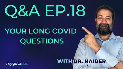 Dr. Haider:Long COVID & Vaccine Injury Q&A: breathing technique, TENS unit, ivermectin dosage and use