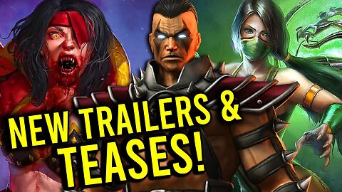 Mortal Kombat 1: New Trailers CONFIRMED | Jade, Nitara, Sareena, Reiko, and More TEASED!