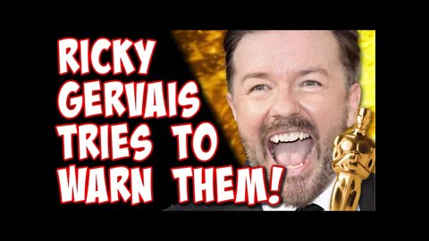 Celebrities PANIC As Woke Hollywood, Oscars FALLS APART! Ricky Gervais WARNS Them!