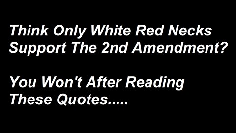 2nd Amendment Quotes......