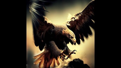 Unleashing the Predator: The Mighty Eagle's Fierce Attacks on Prey"
