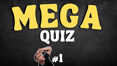 BEST MEGA QUIZ ◾ 100 Questions ◾ General Knowledge ◾ Ultimate Trivia Quiz Game - No.1