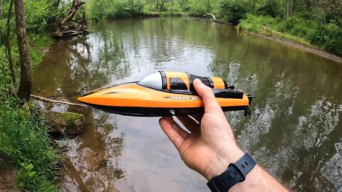 Unboxing: RC Boats for Adults and Kids,Remote Control Boat for Pools and Lakes,Fast 20+MPH Speed