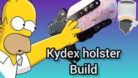 How to make an iwb kydex holster