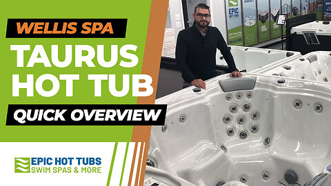 6 Seater Hot Tub With Lounger in NC | The Taurus