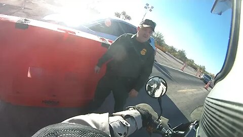 Border Patrol Agent is so Friendly! We talk motorcycles