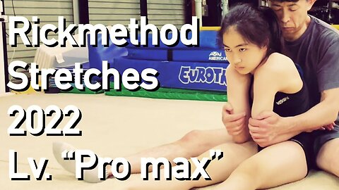 Rickmethod stretches 2022 Lv. “Pro max” & Sachika_acro ’s training routine everyday.