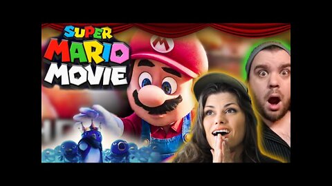 Super Mario Bros Trailer Reaction - Hype Train!