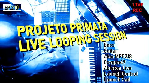 Live Looping em Homestudio EP.210 - Criando música na hora! #homestudio #livelooping #fingerdrumming