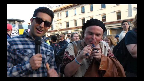 Interviewing Protesters at Ben Shapiro Event At UC Berkeley (Part 2)