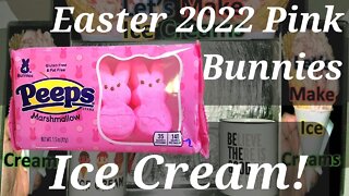 Easter 2022 Ice Cream Pink Marshmallow Bunnies