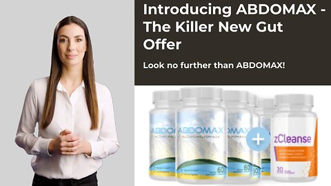 ABDOMAX - Killer New Gut Offer | Do This 8-Second Hack To Help Support Healthy Digestion
