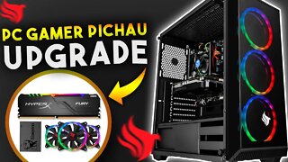 PC Gamer Pichau - Upgrade SSD, Memória RAM e Kit de Ventoinha