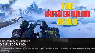 Dominate the Battlefield: Ultimate Autocannon Build for Helldivers 2