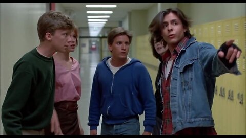 The Breakfast Club Hallway Scene HD