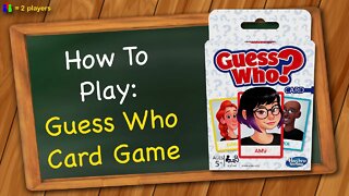 How to play Guess Who Card Game