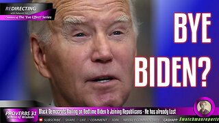 Black Democrats Bailing on Bedtime Biden & Joining Republicans - He has already Lost