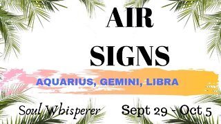 AIR SIGNS: This Week You Have Love On Your Mind