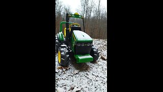 snow in VA #johndeere