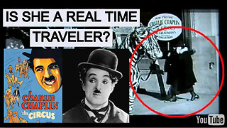 IS SHE A REAL TIME TRAVELER?....The Fascinating Case of the Time Traveler in Charlie Chaplin's Film
